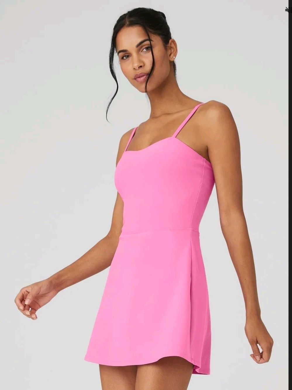 Alo Courtside Tennis Dress Paradise Pink Size XS